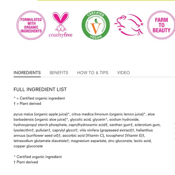 Juice Beauty Green Apple Peel Sensitive Exfoliating Mask NIB - Picture 4 of 12